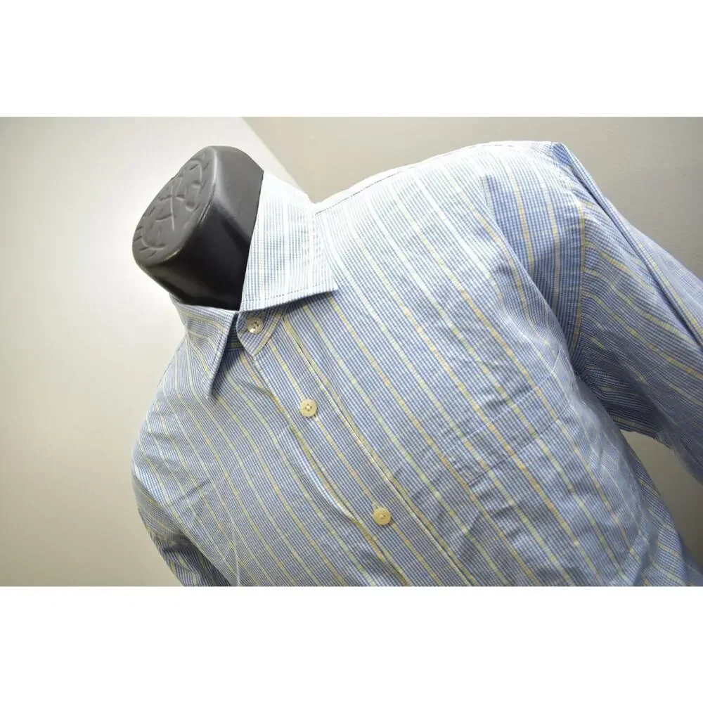 Vineyard Vines‎ Slim Fit Burgee Shirt Plaid Long Sleeve Mens Sz Large